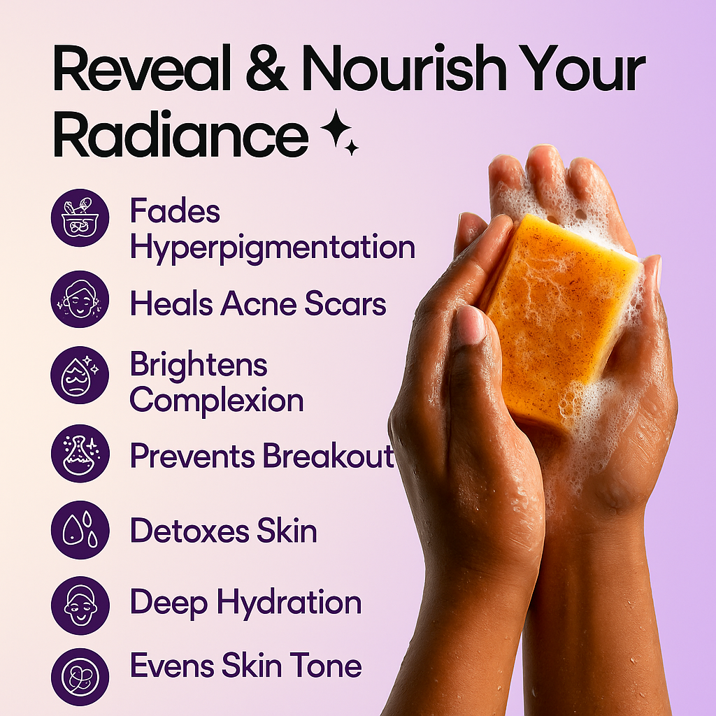 Luma Glow Tumeric & Kojic Acid Soap